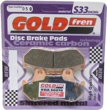 Goldfren S33 Brake Pads Rear For Honda CX 500 TCC Turbo 1983