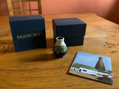 Moorcroft mini lucky 4 leaf - moorcroft, lucky'