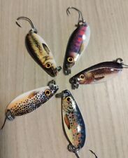 SPOON TROUT AREA 3/5 GR, CUCCHIAINI  ONDULANTI SPINNING TROTA PERSICO 