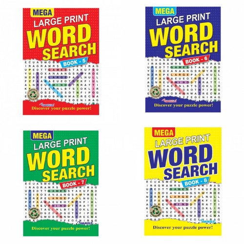 Word search mega - search, large