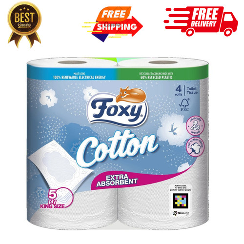 Foxy cotton luxury 5ply thick - foxy,