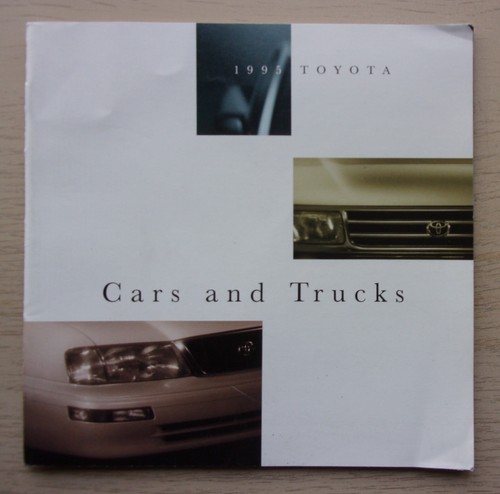 Toyota range orig 1995 usa - toyota,