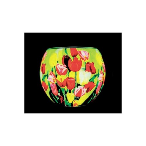 Milford tulips glass - tulips,