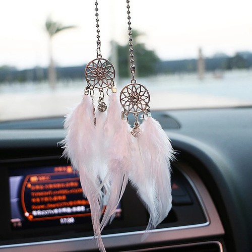 Feather dream catcher car - feather,