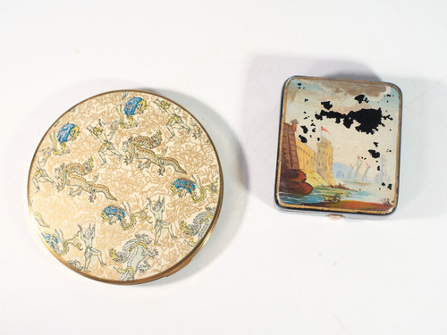 Two vintage compacts inc - vintage,