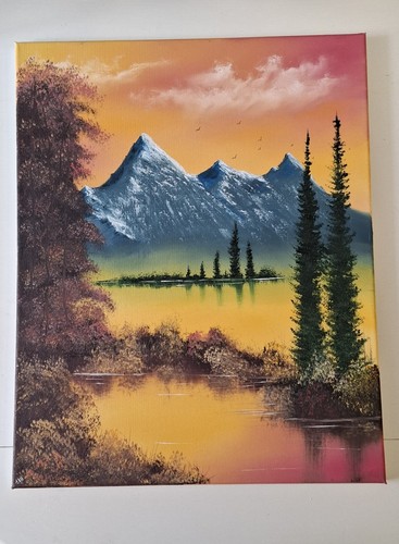 Bob ross style - bob, wet