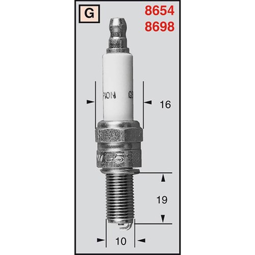 Champion candle rg4php oe122 - champion,