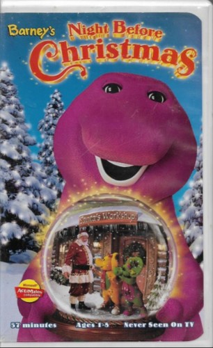 Barney night before christma - before,