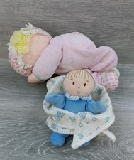 Vintage Eden Plush Lot Of 2 Stuffed Toy Babies