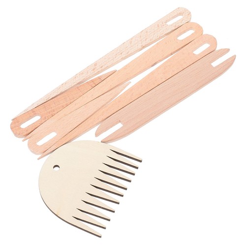 Wood hand stick - set, with