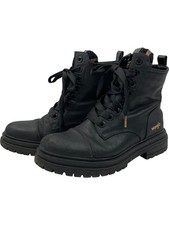 Wrangler Black Leather Combat