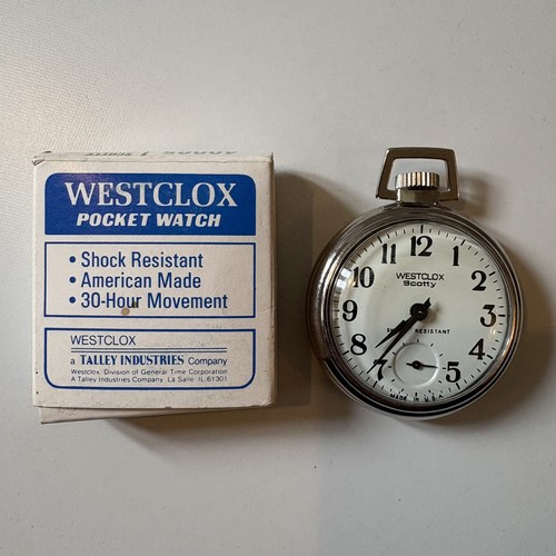 Vintage westclox scotty made - vintage,