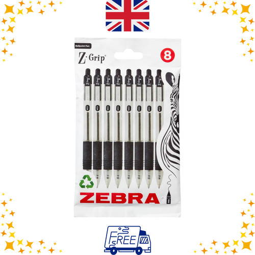 Zebra pen grip black - zebra, z