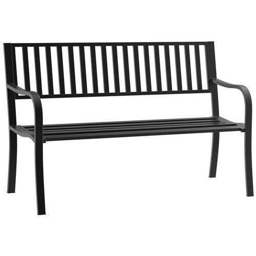 Outsunny garden bench - garden, metal