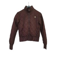 Nike ACG brown quilted bomber
