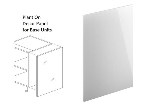 Kitchen cabinet base end - base,