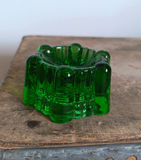 Antique Victorian Green Glass