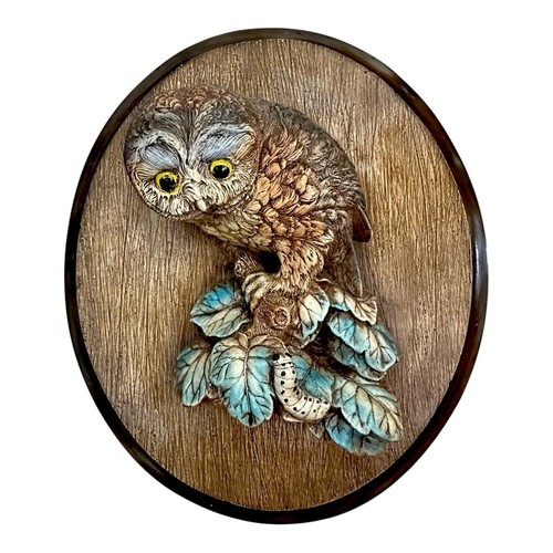 Vintage 70s owl wall - vintage,