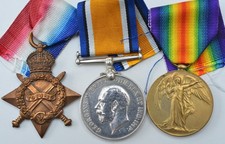 WW1 Medal Trio ~ Stanley