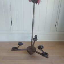VINTAGE ANTIQUE ORIGINAL ART DECO 3 ARM LIGHT FITTING ONLY NO SHADES 