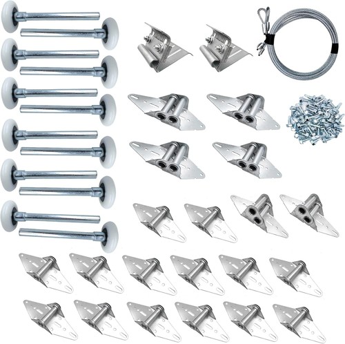Double garage door hardware - double,
