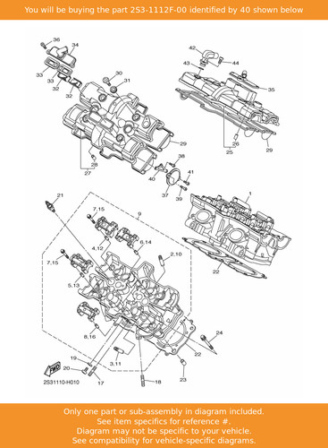 Yamaha plate 2s3 - yamaha, 2,