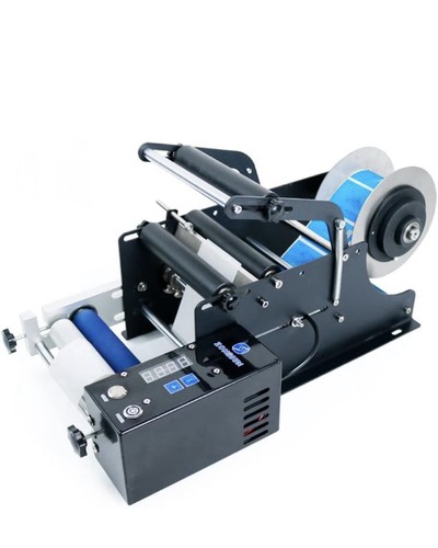 Electric round bottle label - electric,