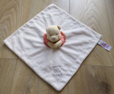 Disney Matalan Cream Winnie The Pooh Baby Comforter Soother Special Little Bear