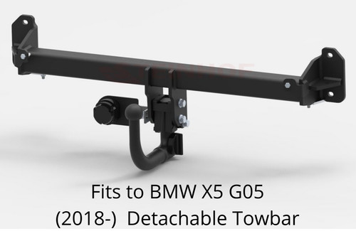 Detachable tow bar for - tow,