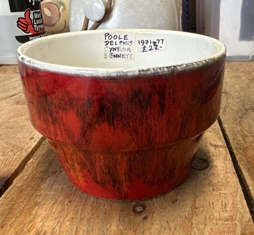 Vintage poole pottery delphis - vintage,