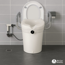 Raised Toilet Seat with