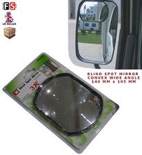 1 x UNIVERSAL BLIND SPOT MIRROR CONVEX 350R WIDE VIEW ANGLE 140 x 105 mm-VXH2