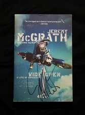 SIGNED JEREMY MCGRATH VINTAGE MOTOCROSS FOX RACING SUPERCROSS DIRTBIKE MX BOOK