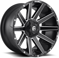 Alloy Wheels 18" Fuel Contra D616 Black/White For Hyundai Terracan 01-09