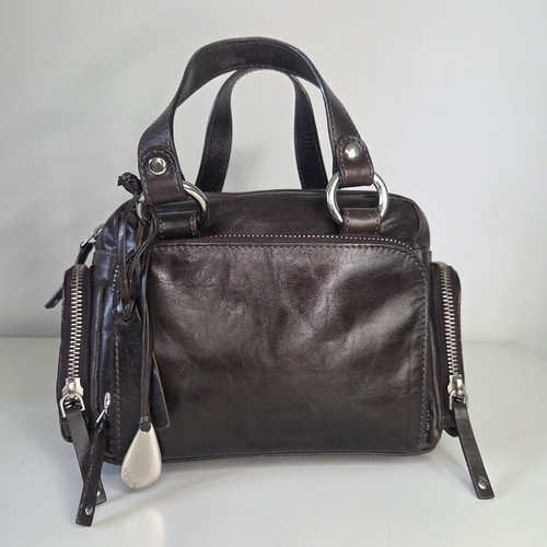 Tula dark brown leather - dark,