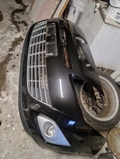 2013 RENAULT SCENIC FRONT COMPLETE BUMPER GENUINE BLACK