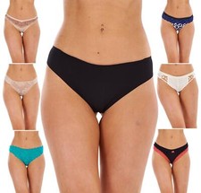 Ladies 2 Pack Multi Pack G String Thongs Knickers Underwear