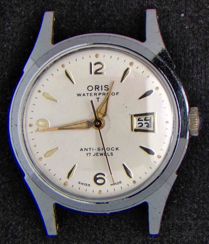 Oris ivory dial men - dial, men's