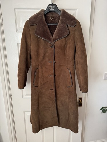 Sheepskin coat natural - sheepskin,