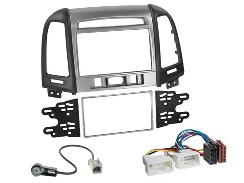 Radio installation kit double - installation,