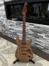 Warmoth Fender Stratocaster unfinished Walnut Body, Solid Rosewood finished neck