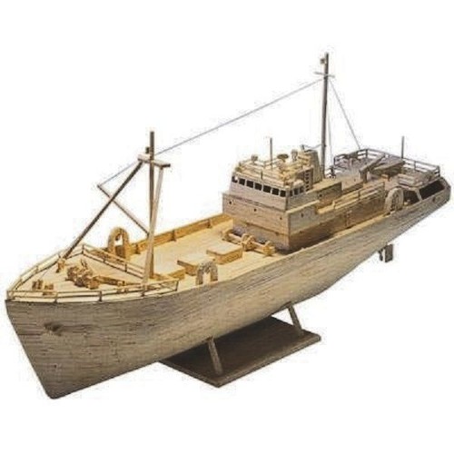 Side trawler matchstick - side,