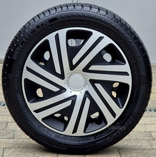 🚗 FULL Set of 4  14" wheel trims to fit Renault Clio MK2 2001-2006 🚗