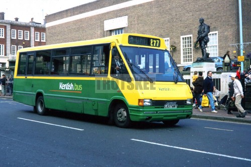 35mm slide kentish bus optare - 35mm,