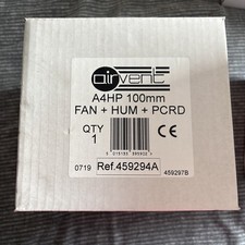 Airvent 459294A 100mm Fan