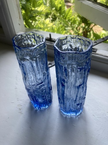 Cobalt blue ravenhead mid - blue, x2