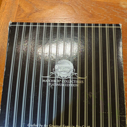 Matchbox platinum edition - platinum,