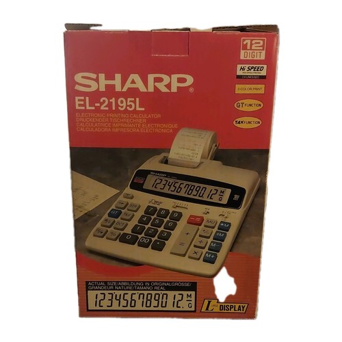 Vintage sharp 2195l - sharp, el-2195l