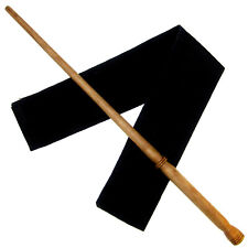 15" Hand Turned Madame Hooch Mahogany Wood Magic Wand Witch Wicca w/ Free Bag