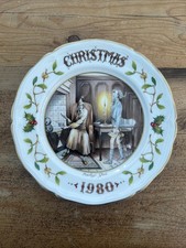 Aynsley Christmas Carol Collectors Plate 1980 Marleys Ghost By Decorative VGC